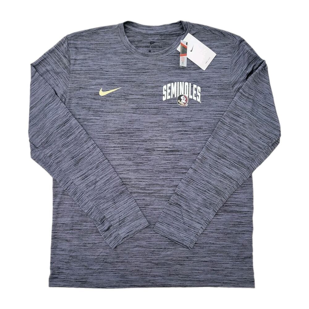 Nike Dri-Fit Florida State Seminoles Long Sleeve Men's Size Large Lightweight
